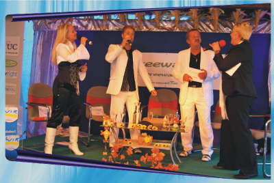 Erffnung des 6. Spreewald-Talk`s durch die Gruppe UC