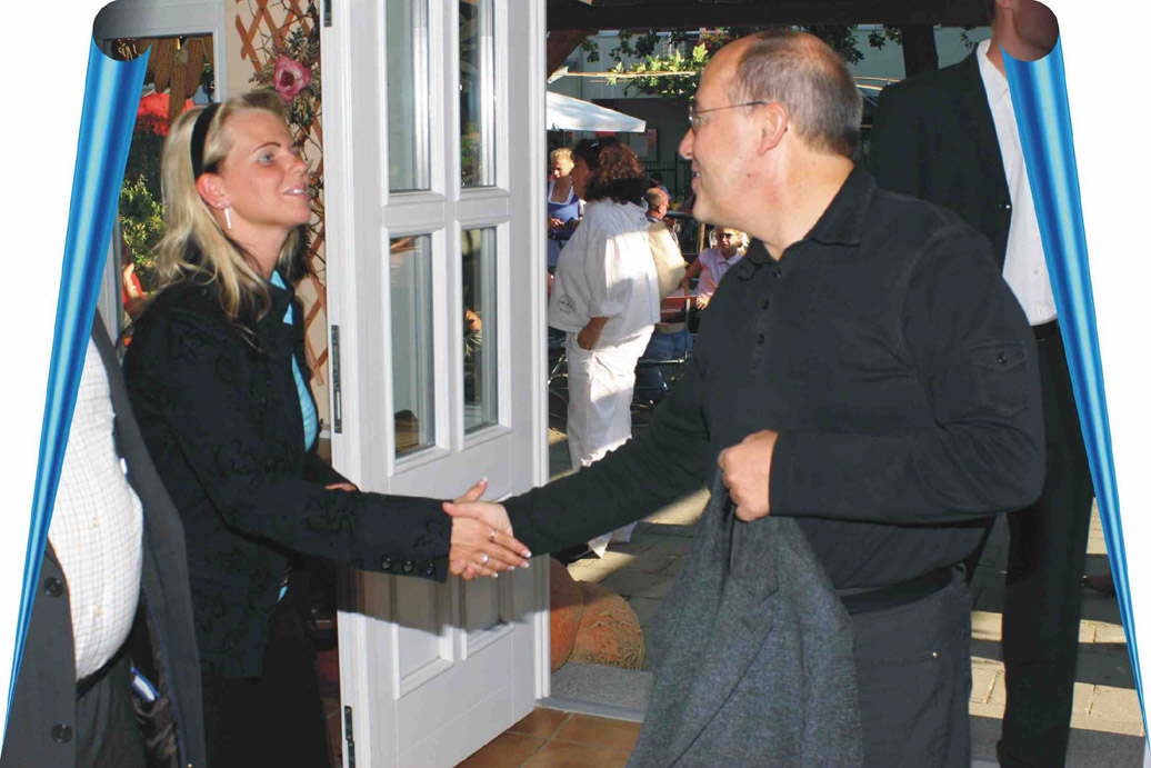 Dr. Gregor Gysi und Monic Mller